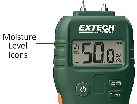 extech moisture meter m050|extech dual moisture meter.